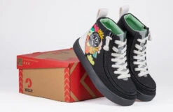 UNI Love Black Multi BILLY Classic Lace High Tops -Fashion Shoe Store bk22100 009 on box 2 940x614 52664383718 o