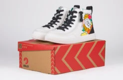 UNI Love White Multi BILLY Classic Lace High Tops 17 UNI Love White Multi BILLY Classic Lace High Tops -Fashion Shoe Store bk22100 199 on box 1 940x614 52663903306 o