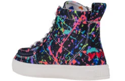 Sasha Splatter BILLY Classic Lace High Tops -Fashion Shoe Store bk23100 009 45 medial 940x614 52453315222 o