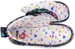 Sasha Splatter BILLY Classic Lace High Tops -Fashion Shoe Store bk23100 009 open 940x614 52453842751 o