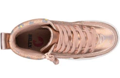 Rose Gold Daisy BILLY Classic Lace High Tops -Fashion Shoe Store bk23100 680 top 940x614 52550516468 o