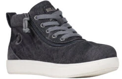 New Products 5 Black Acid Wash BILLY D|R II Short Wrap High Tops