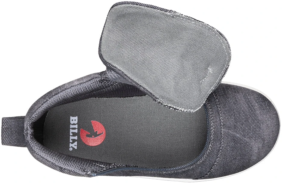 Black Acid Wash BILLY D|R II Short Wrap High Tops 7 Black Acid Wash BILLY D|R II Short Wrap High Tops - Image 5