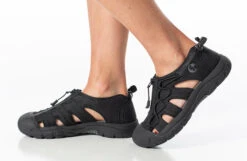 Women's Black To The Floor BILLY River Sandals -Fashion Shoe Store bw23150 001 studio standing 1 940x614 52630938892 o